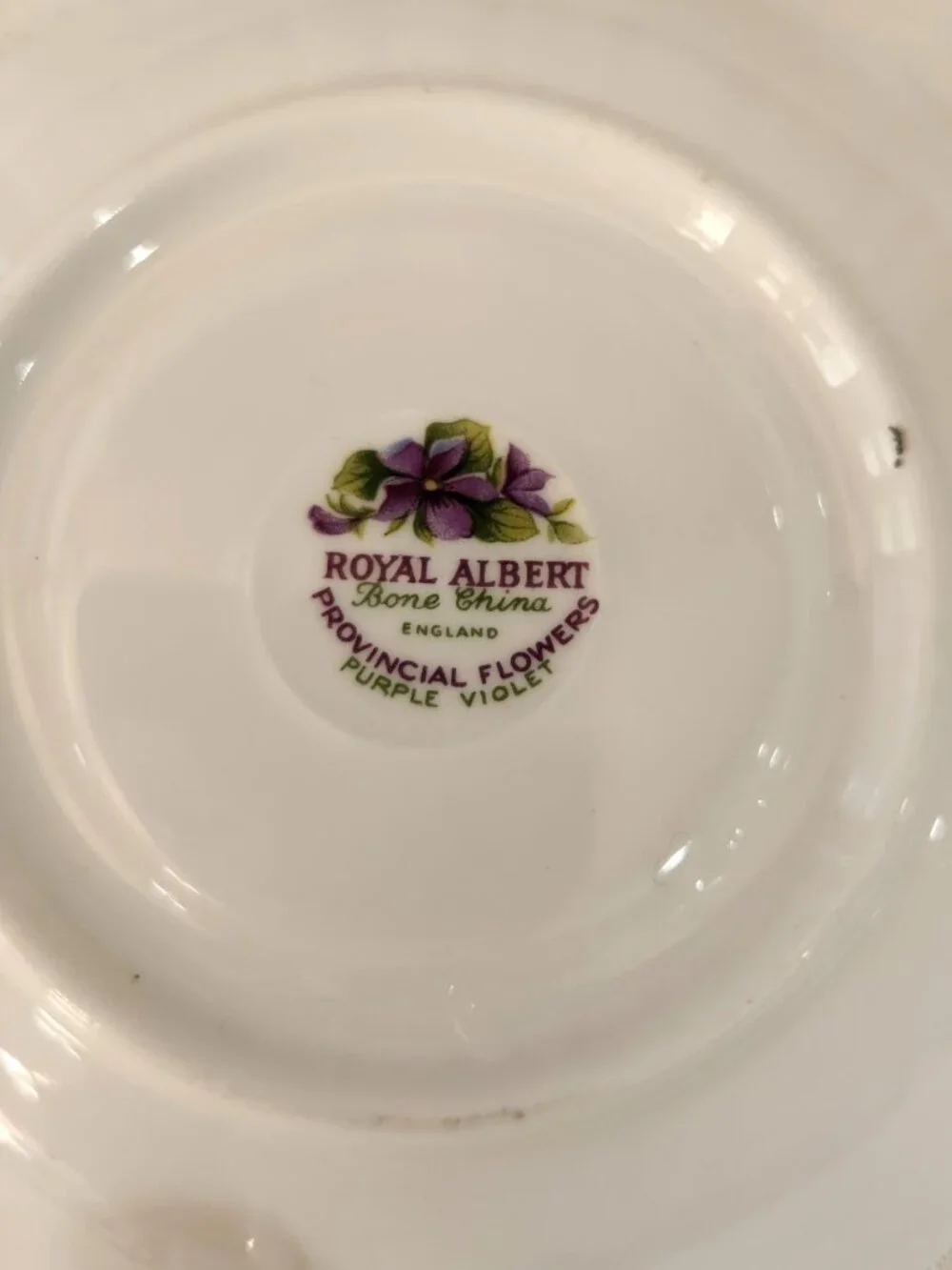 Royal Albert Provincial Flowers Cup & Saucer Made in England